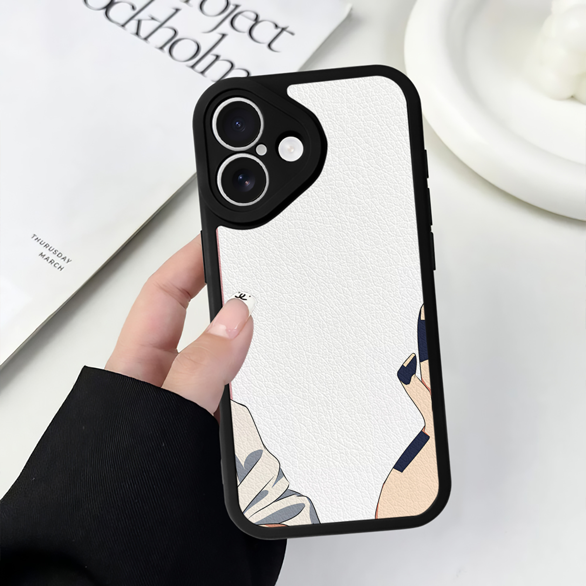 （画像用） SPY×FAMILY间谍家家酒 【iPhone 16シリーズ対応】シリコンスマホケース（レザー調） 材質：シリコン